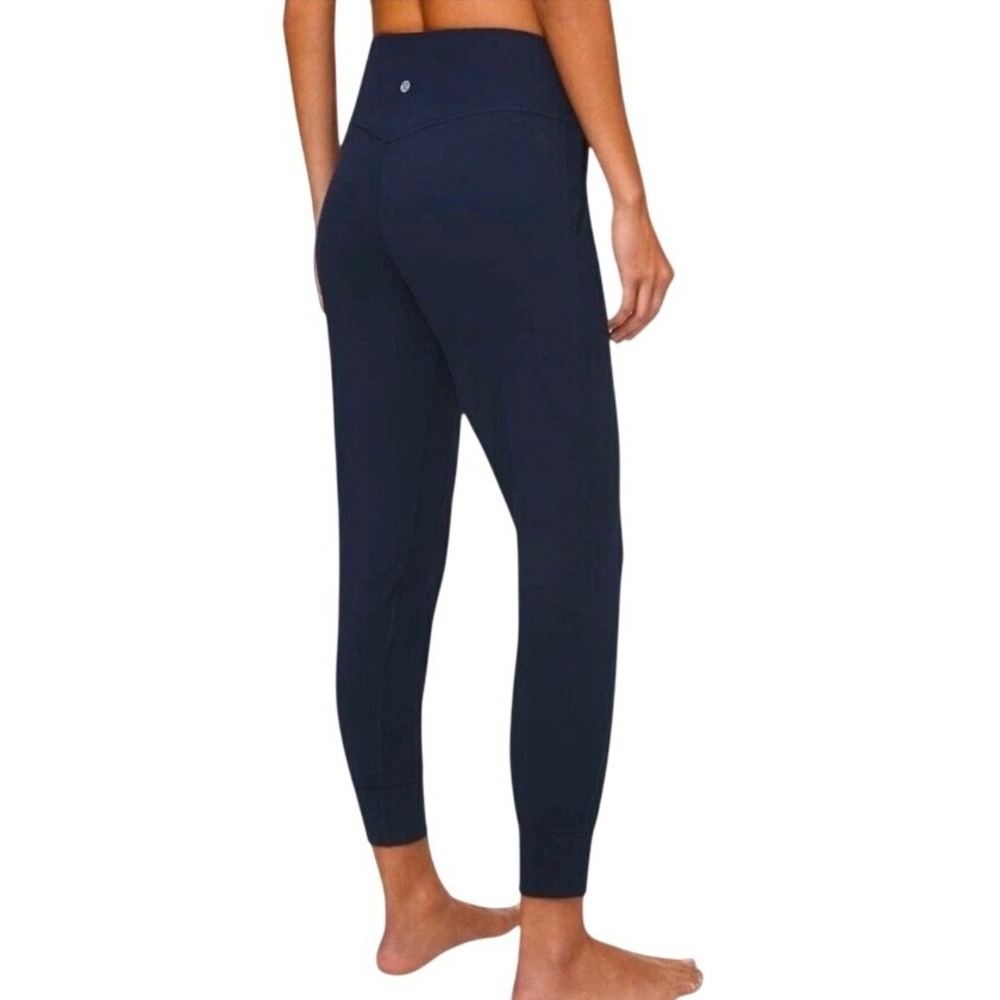 Lululemon Align Jogger Navy Blue High Rise Nulu Yoga Pants SIZE 4